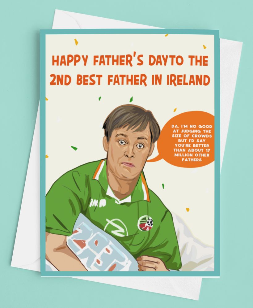 Father Ted Father Dougal Fathers Day Card Allster 