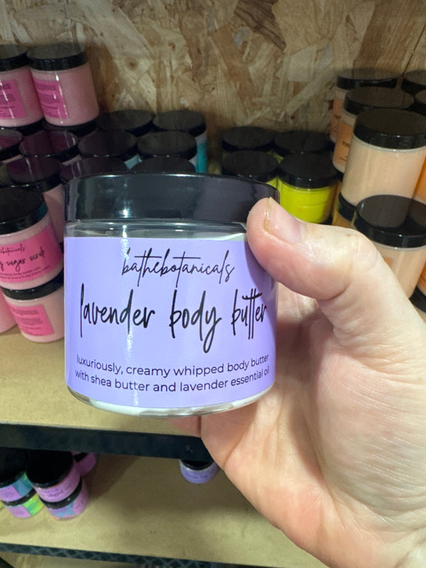 Lavender body butter