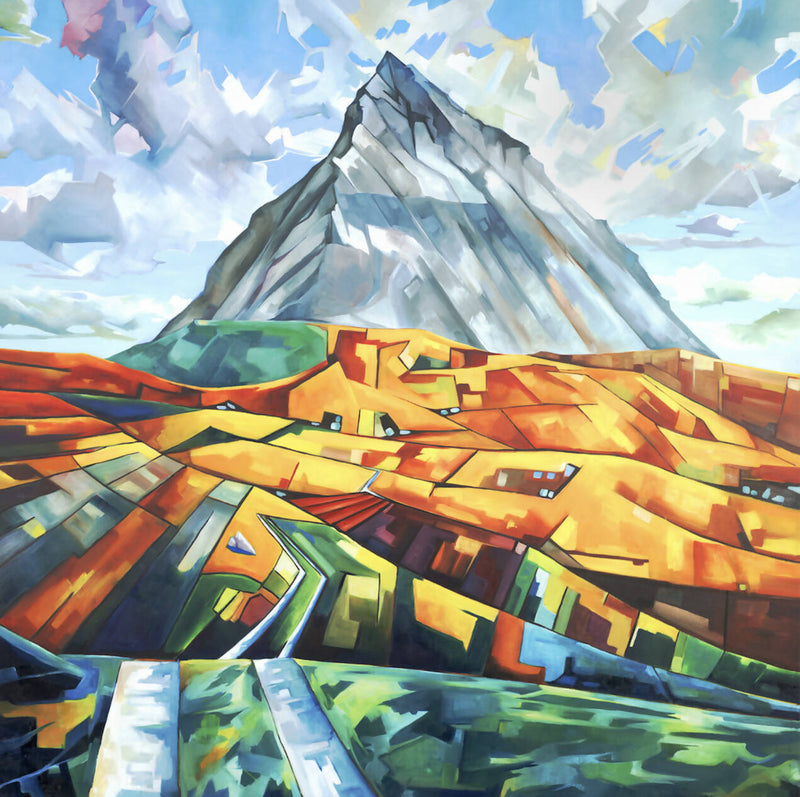 Errigal Print Vibrant Giclée Print - Irish Landscapes