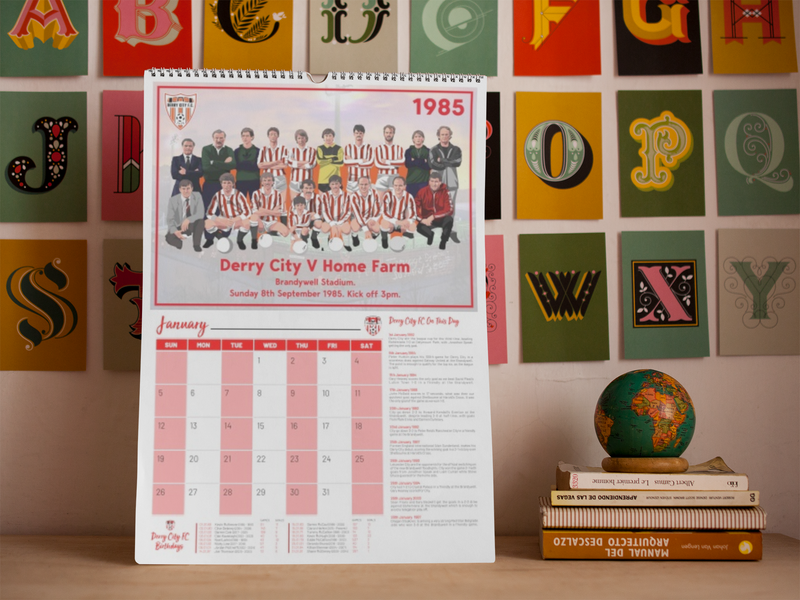 Derry City FC Calendar 2025