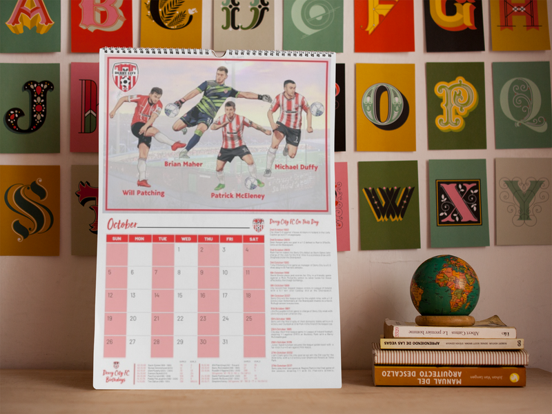 Derry City FC Calendar 2025