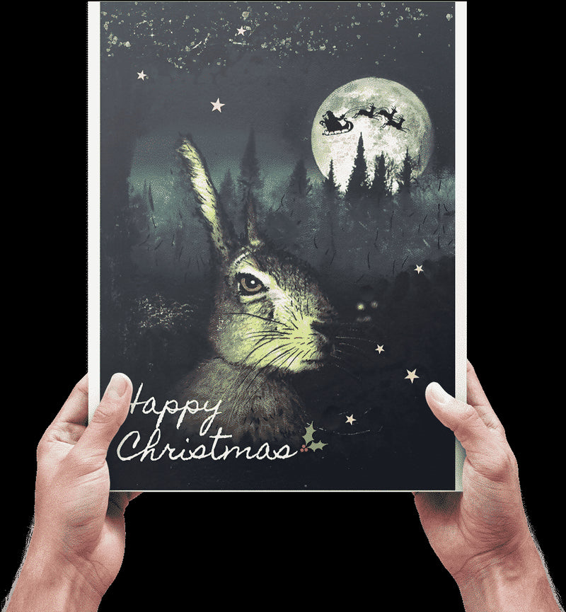 The Christmas Hare -The Greeting Card