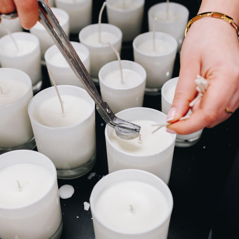 Irish Linen Candle