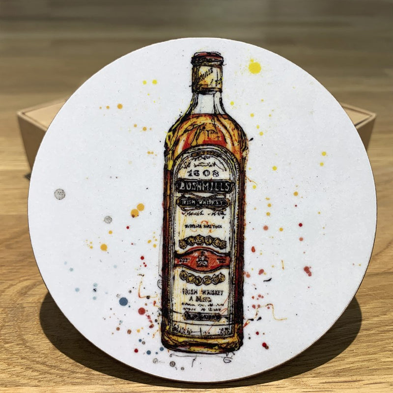 Drinks Coasters Gift Set of 6 by Kathryn Callaghan