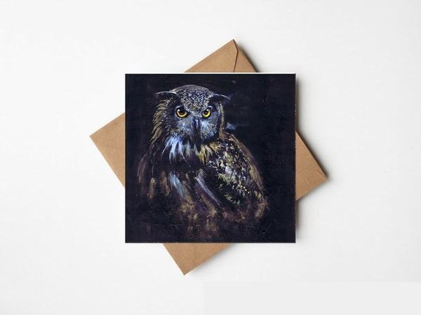 Mystic Owl- The Greeting card