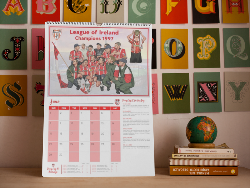 Derry City FC Calendar 2025