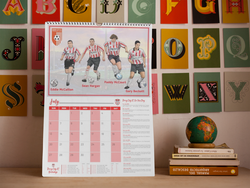 Derry City FC Calendar 2025