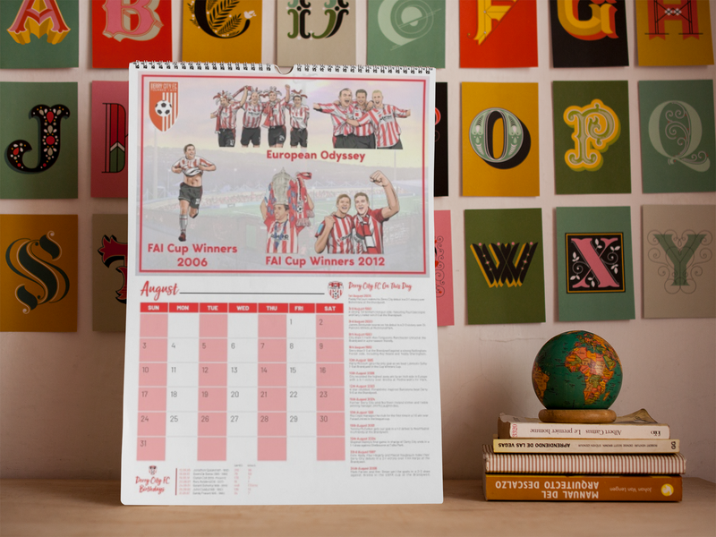 Derry City FC Calendar 2025