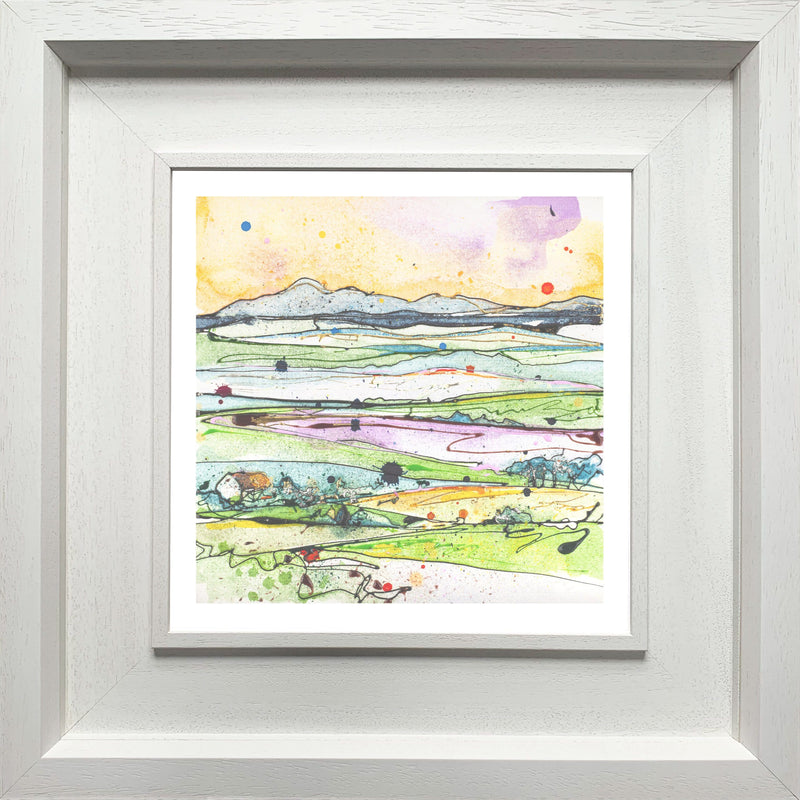 Across the Drumlins - Northern Ireland Print with Size and Presentation Options