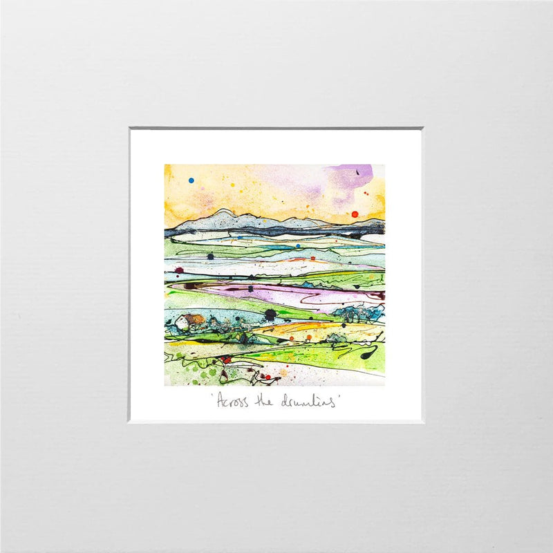 Across the Drumlins - Northern Ireland Print with Size and Presentation Options