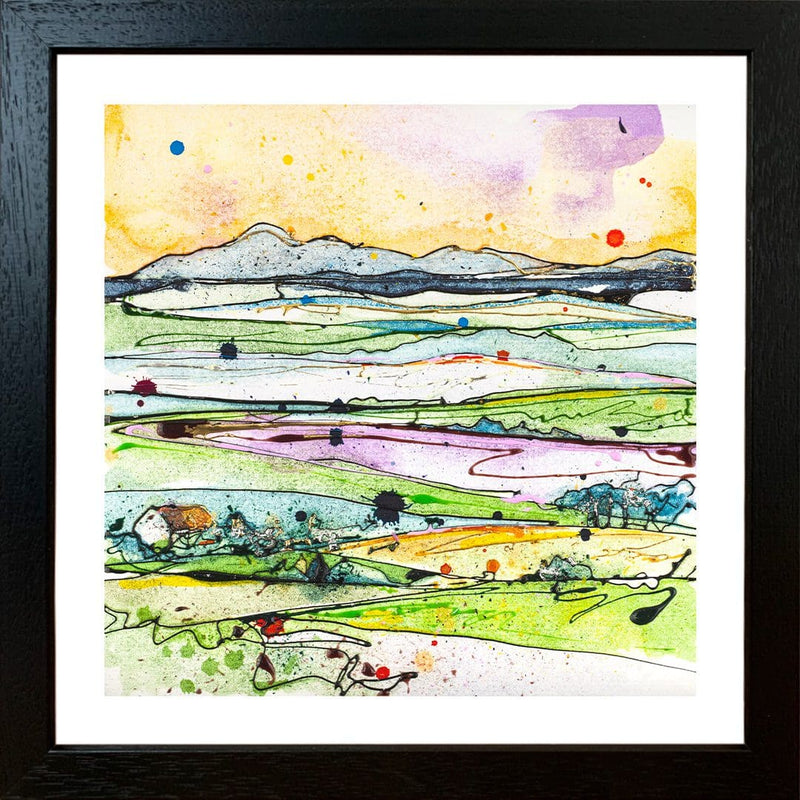 Across the Drumlins - Northern Ireland Print with Size and Presentation Options