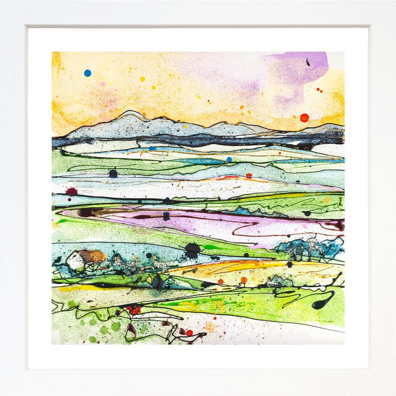 Across the Drumlins - Northern Ireland Print with Size and Presentation Options