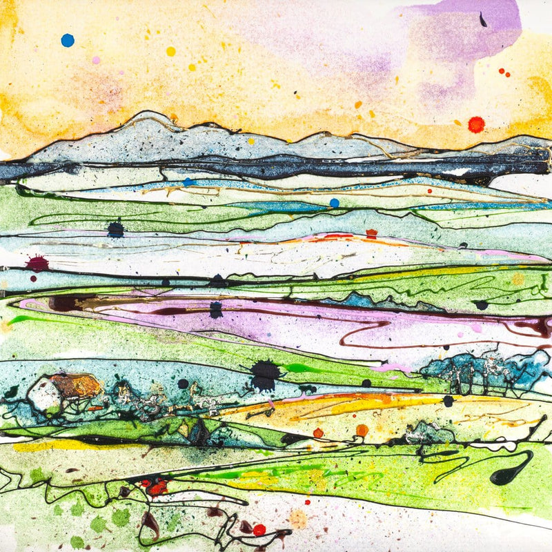 Across the Drumlins - Northern Ireland Print with Size and Presentation Options