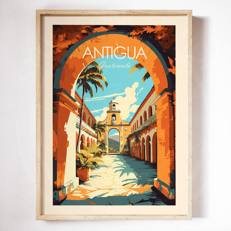 Antigua Traditional Style Print