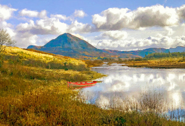 Autumn by the Clady , Gweedore , Donegal