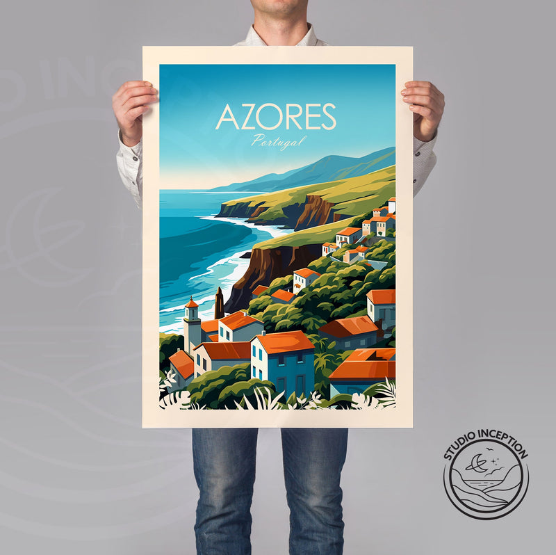 Azores Traditional Style Print