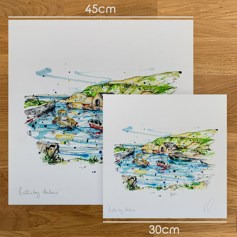 Ballintoy Harbour - North Coast of Ireland Print with Size and Presentation Options