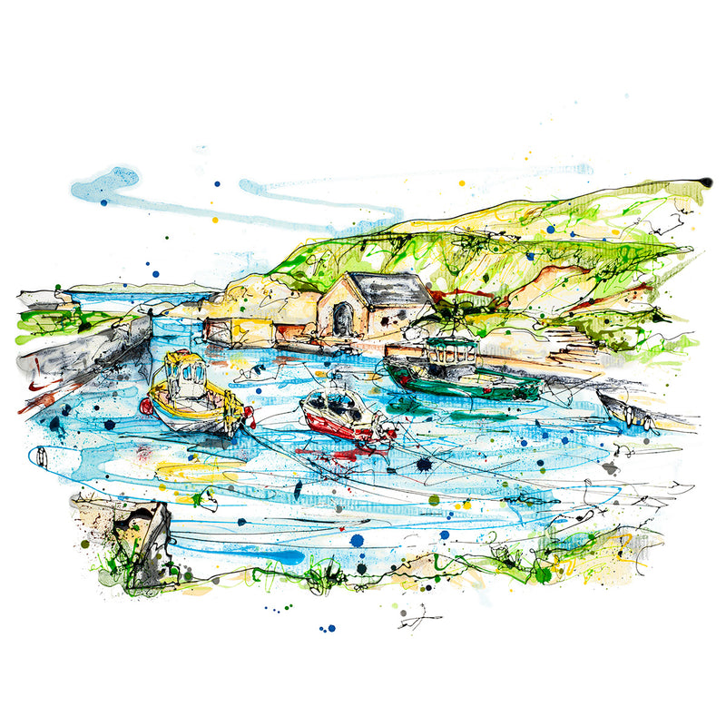 Ballintoy Harbour - North Coast of Ireland Print with Size and Presentation Options