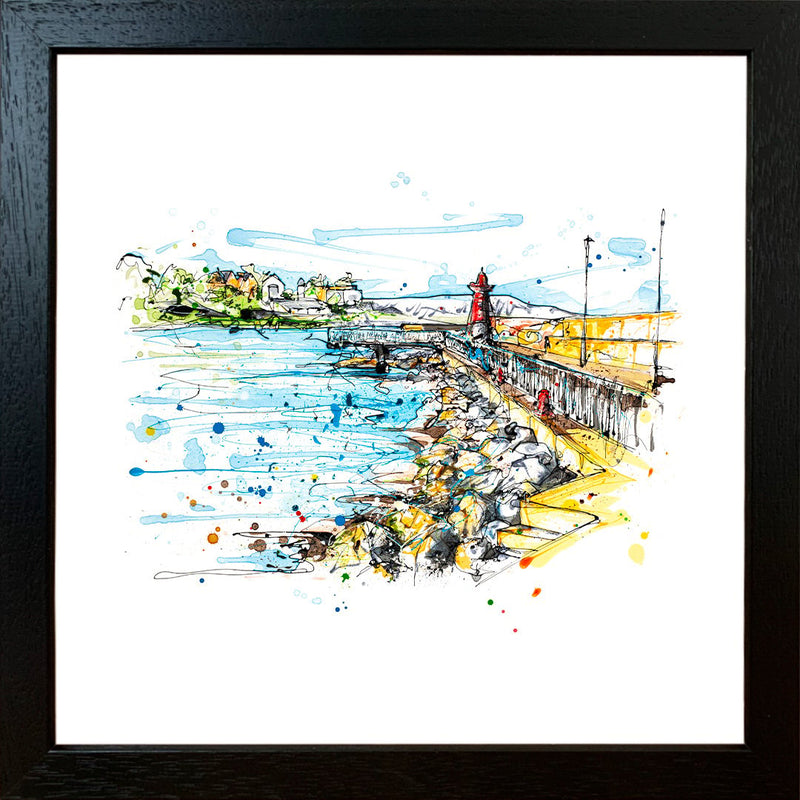 Bangor Pier - County Down Coastline Print with Size and Presentation Options