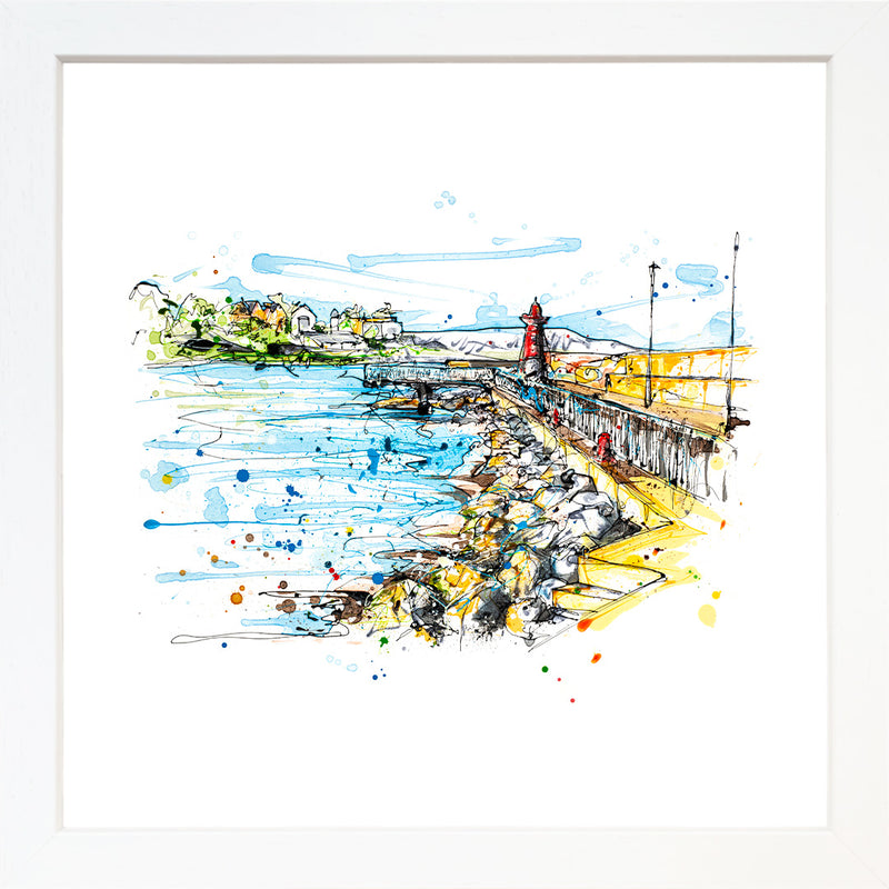 Bangor Pier - County Down Coastline Print with Size and Presentation Options