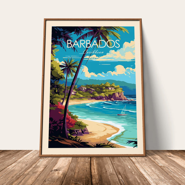 Barbados Traditional Style Print