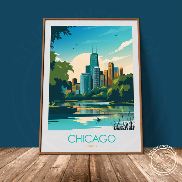 Chicago Minimalist Print