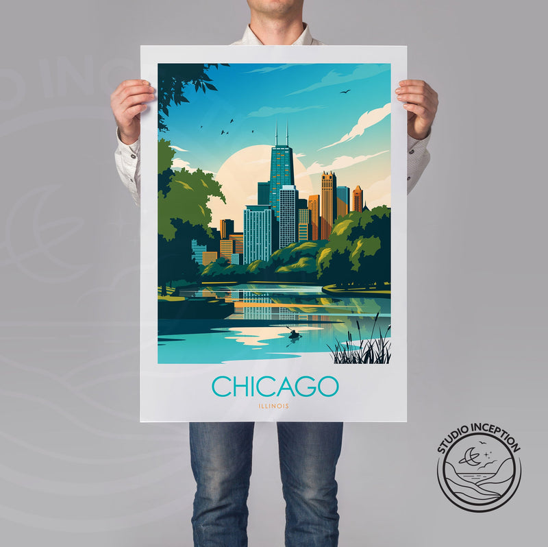 Chicago Minimalist Print