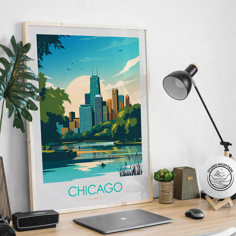 Chicago Minimalist Print