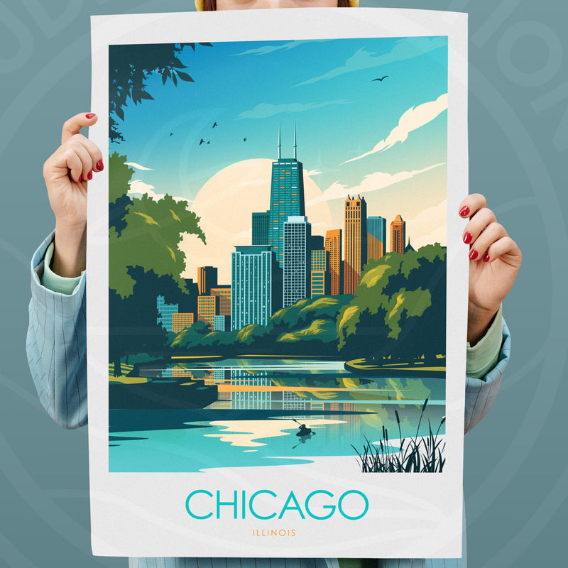 Chicago Minimalist Print