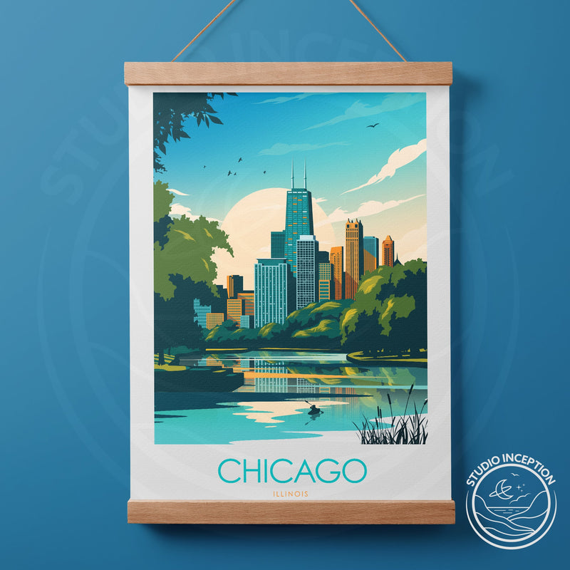 Chicago Minimalist Print