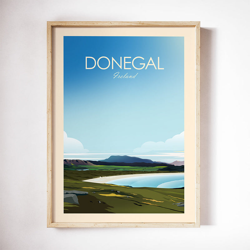 Co. Donegal Traditional Style Print