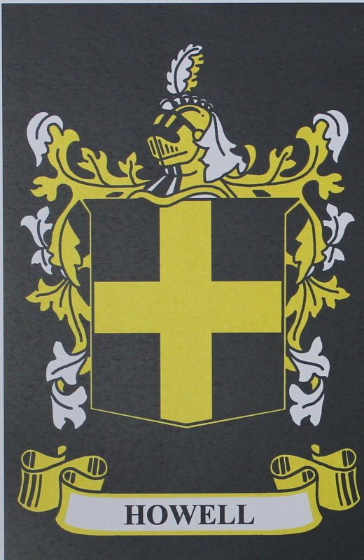 Howell - Irish American Surname Heraldry