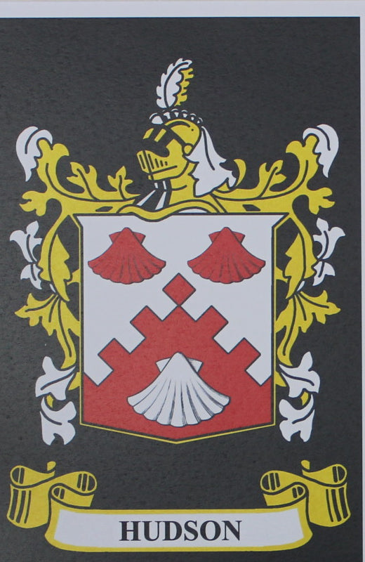 Hudson - Irish Surname Heraldry