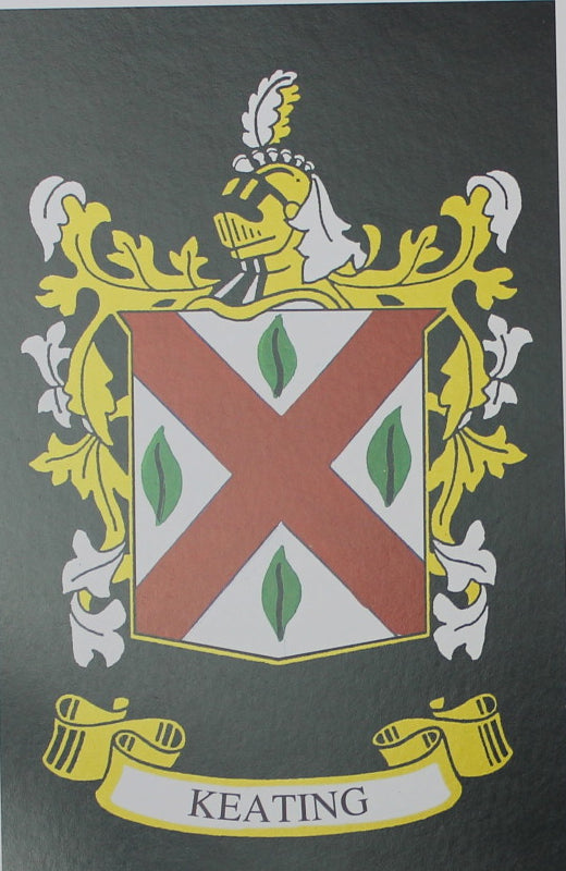 Keating - Irish American Surname Heraldry