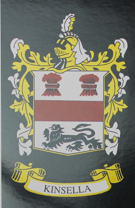 Kinsella - Irish American Surname Heraldry