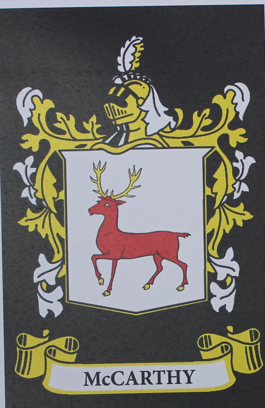 McCarthy - Irish American Surname Heraldry