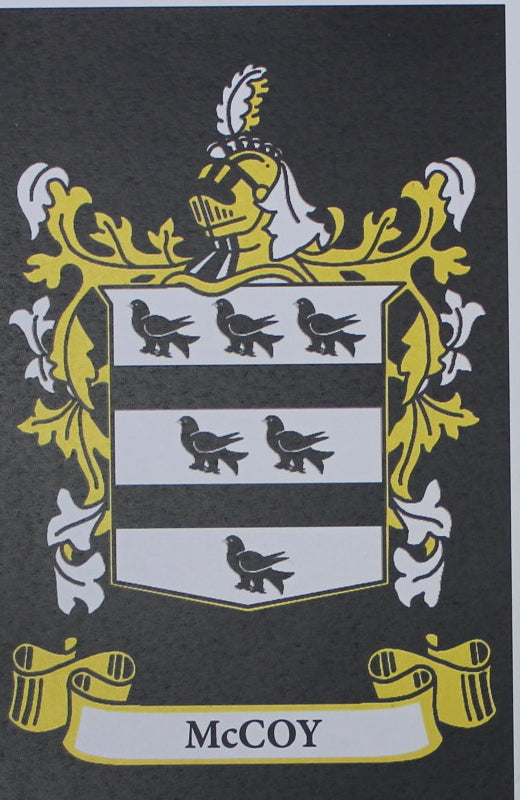 McCoy - Irish American Surname Heraldry