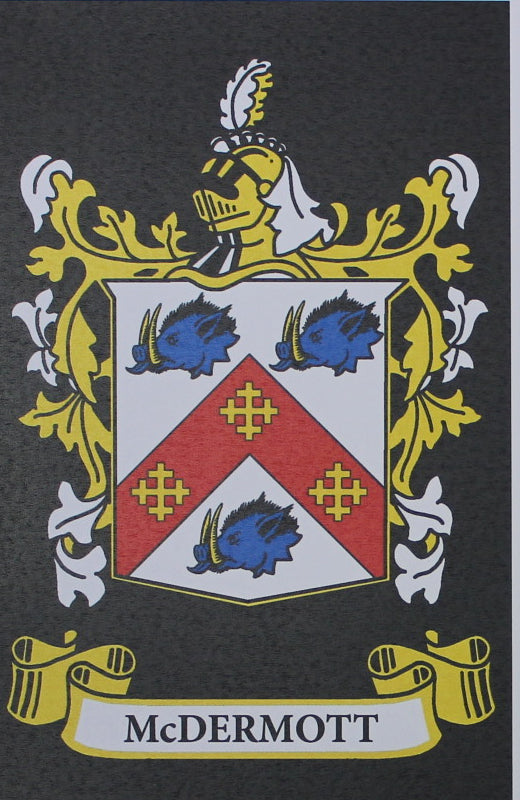 McDermott - Irish American Surname Heraldry