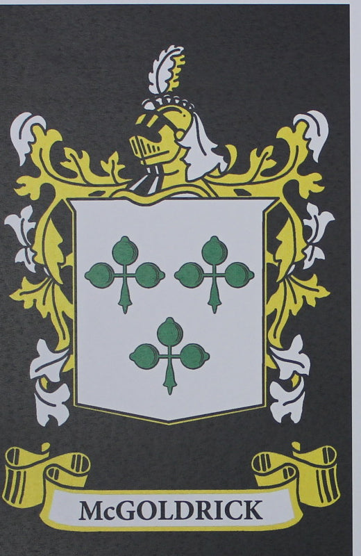 McGoldrick - Irish Surname Heraldry