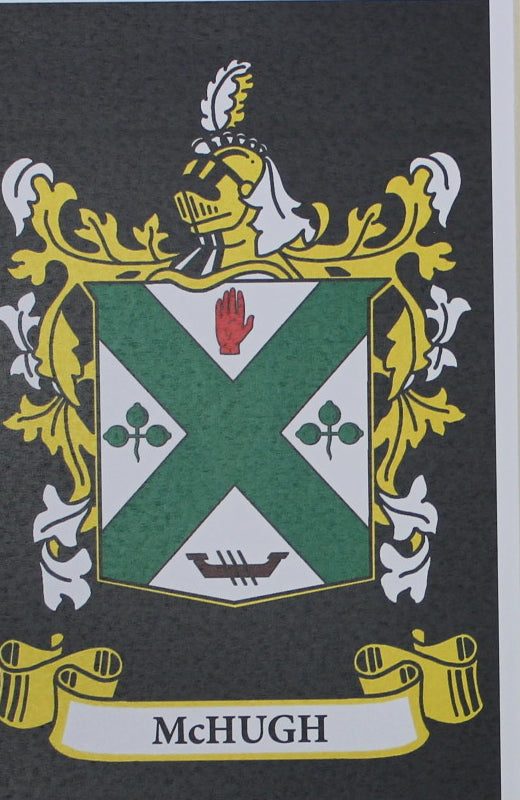 McHugh - Irish American Surname Heraldry