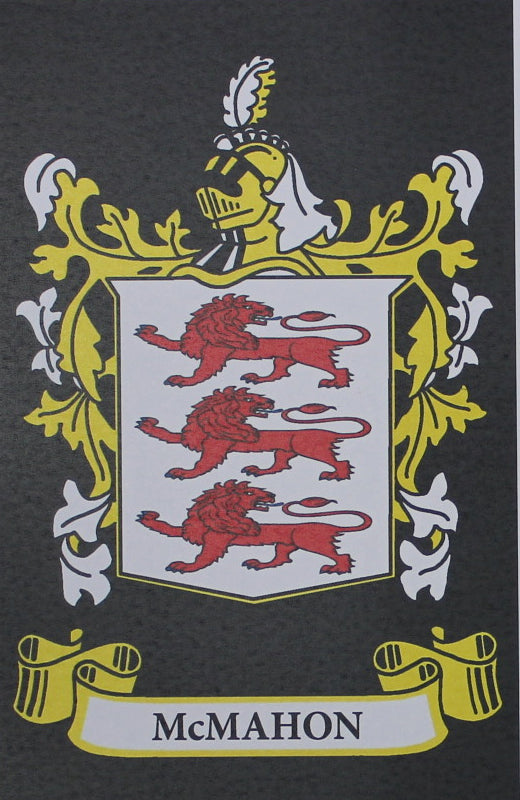 McMahon - Irish American Surname Heraldry