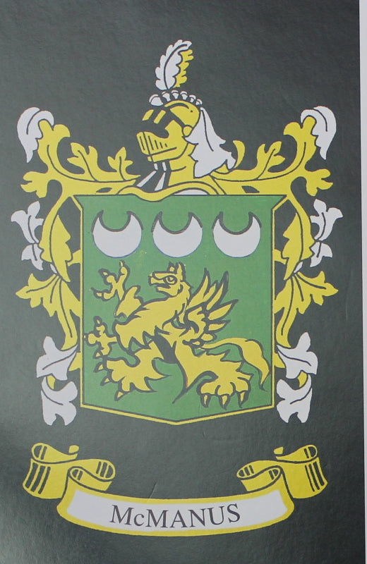 McManus - Irish American Surname Heraldry