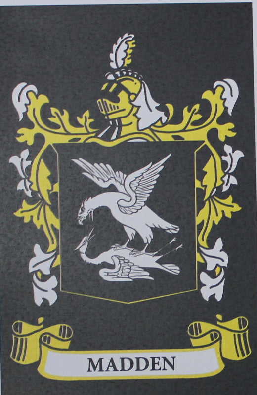 Madden - Irish American Surname Heraldry