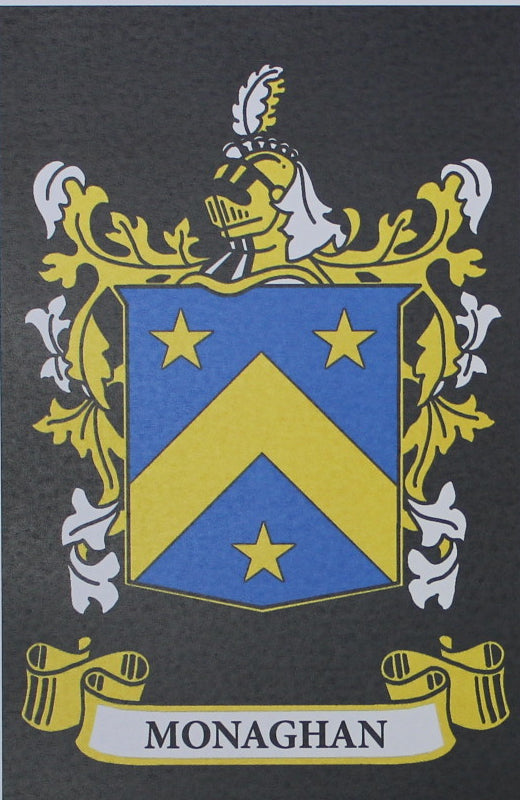 Monaghan - Irish American Surname Heraldry