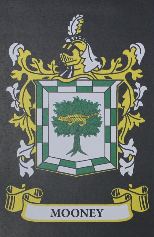 Mooney - Irish Surname Coat of Arms Family Crest Heraldry