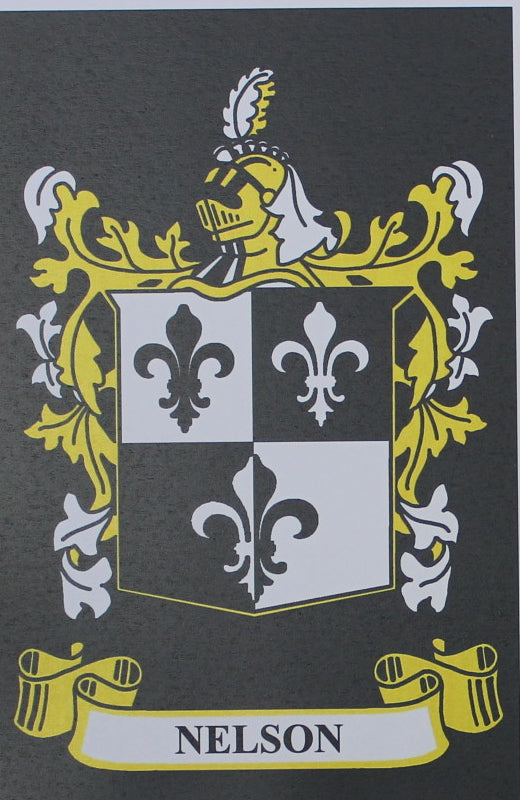 Nelson - Irish Surname Coat of Arms Family Crest Heraldry