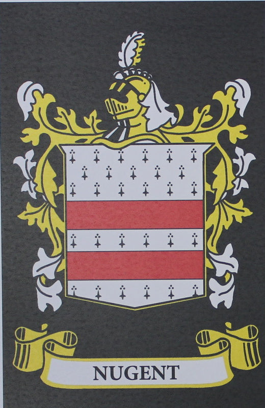 Nugent - Irish American Surname Heraldry