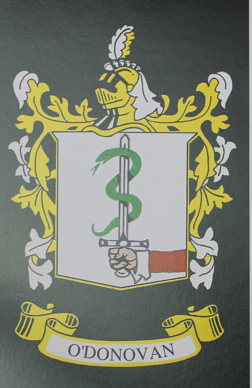 O’Donovan - Irish American Surname Heraldry