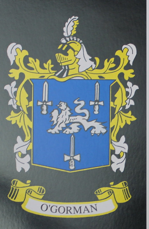 O’Gorman - Irish Surname Coat of Arms Family Crest Heraldry