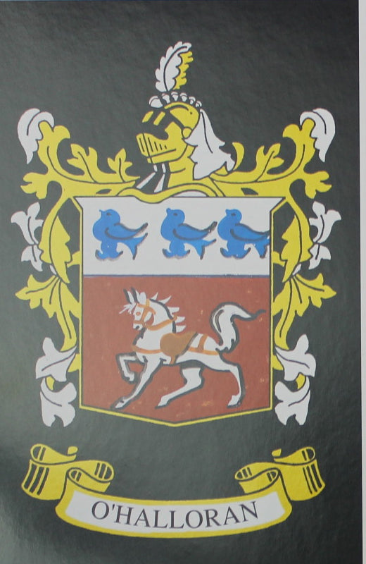 O’Halloran - Irish American Surname Heraldry